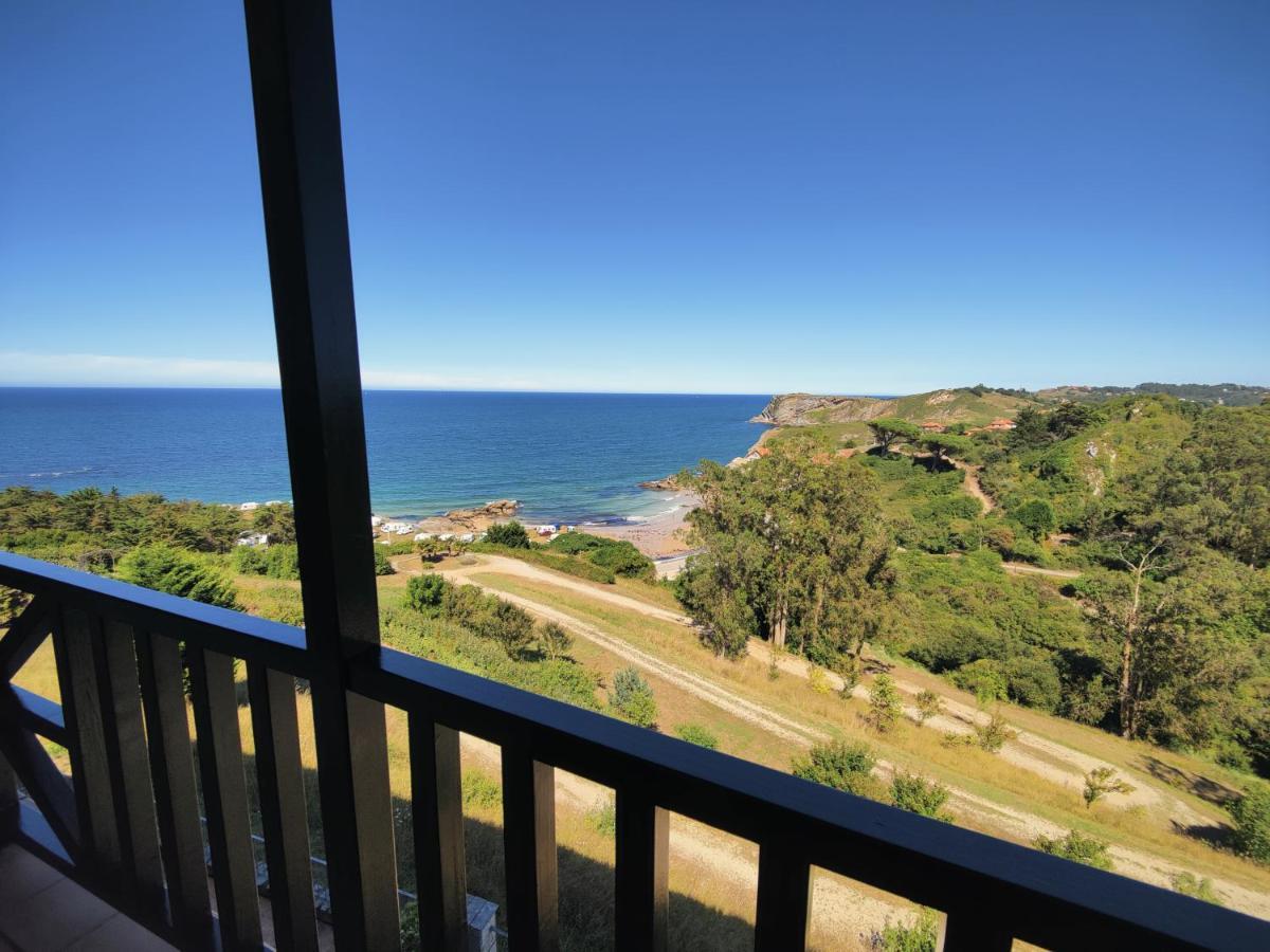 Ferienwohnung Bonito Duplex Con Vistas Al Mar Comillas Exterior foto