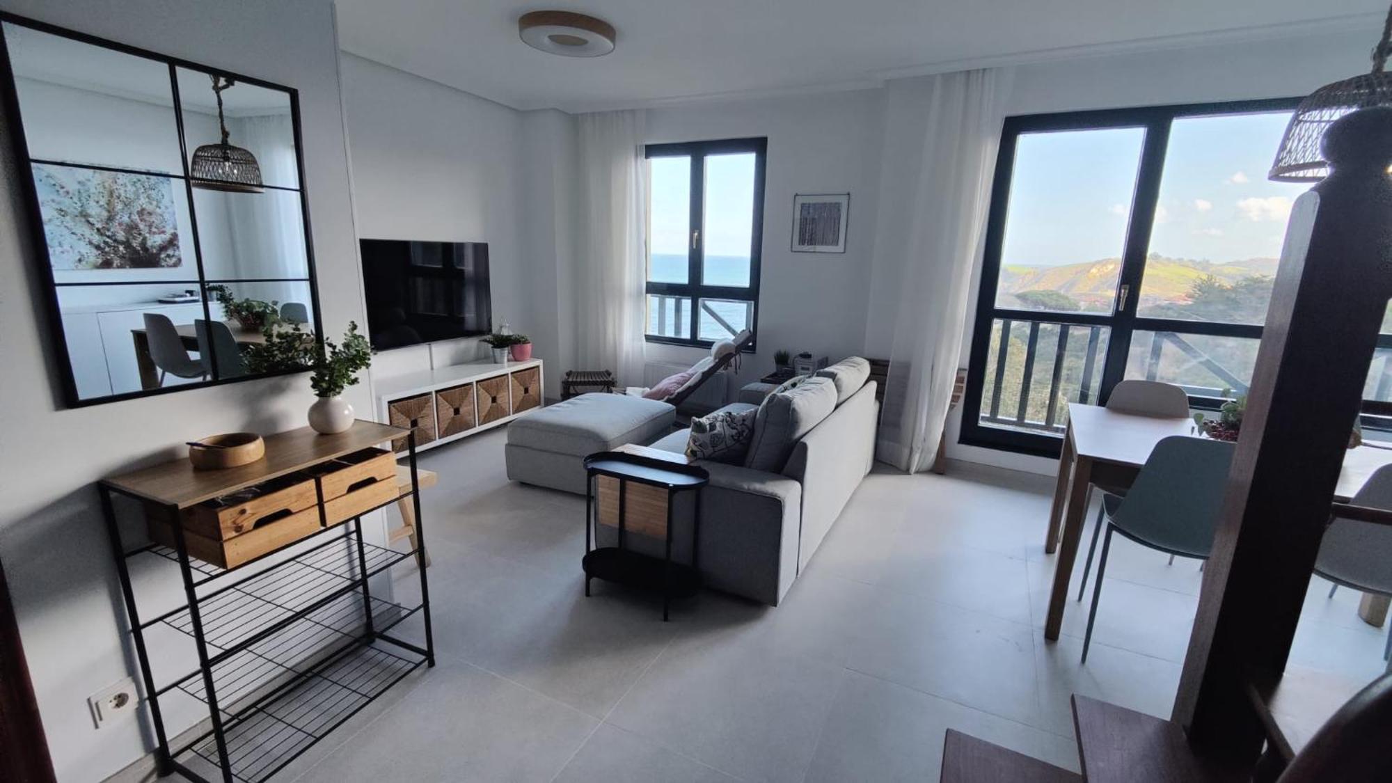 Ferienwohnung Bonito Duplex Con Vistas Al Mar Comillas Exterior foto